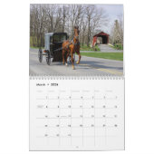 Landschaftliche Bild-Gewohnheit Druckkalender Kalender (Mär 2026)