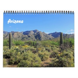 Landschaftliche Bilder des Arizona-Kalenders Kalender
