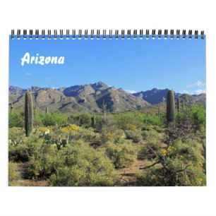 Landschaftliche Bilder des Arizona-Kalenders Kalender