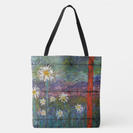 Landschaftliche Blume Tasche