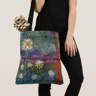 Landschaftliche Blume Tasche