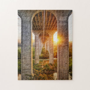 Landschaftliche Bridge Fotografy Famous Bridge Ima Puzzle