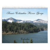 Landschaftliche Columbia River Gorge Fotografisch Kalender (Titelbild)