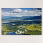 Landschaftliche Denali-Seen Puzzle (Horizontal)