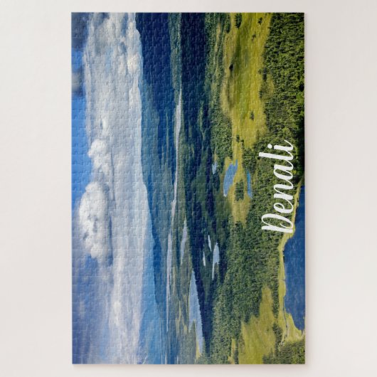 Landschaftliche Denali-Seen Puzzle (Vertikal)