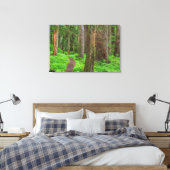 Landschaftliche des alten Waldes Leinwanddruck (Insitu (Schlafzimmer))