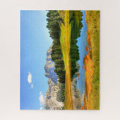 Landschaftliche Dolomitengebirge Jigsaw Puzzle (Vertikal)