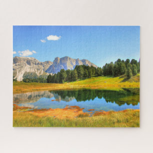 Landschaftliche Dolomitengebirge Jigsaw Puzzle