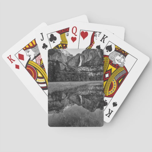 Landschaftliche Fälle Spielkarten (Rückseite)