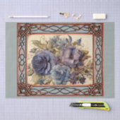 Landschaftliche Fantasy Gothic Florals Decoupage Seidenpapier (Handwerk)