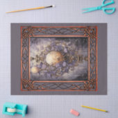 Landschaftliche Fantasy Gothic Florals Decoupage Seidenpapier (Basteln)