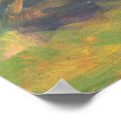 Landschaftliche Figuren - Georges Seurat Kunst Poster (Ecke)