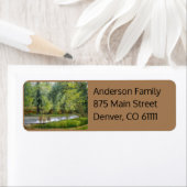 Landschaftliche Fischer des Illinois-Flusses - Güt (Insitu)