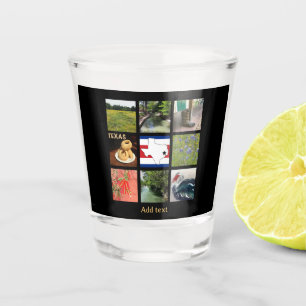 Landschaftliche Fotos von Texas Schnapsglas