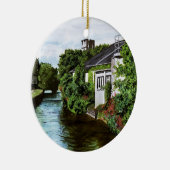 Landschaftliche Galway City Irland Canal View Keramikornament (Rechts)