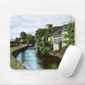 Landschaftliche Galway City Irland Canal View Mousepad (Mit Mouse)
