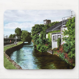 Landschaftliche Galway City Irland Canal View Mousepad