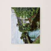 Landschaftliche Galway City Irland Canal View Puzzle (Vertikal)