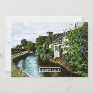 Landschaftliche Galway Irland jedes Jahr Geburtsta Einladung