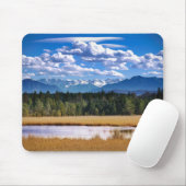 Landschaftliche Gebirgsalpine Landschaft Mousepad (Mit Mouse)