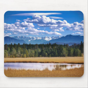 Landschaftliche Gebirgsalpine Landschaft Mousepad