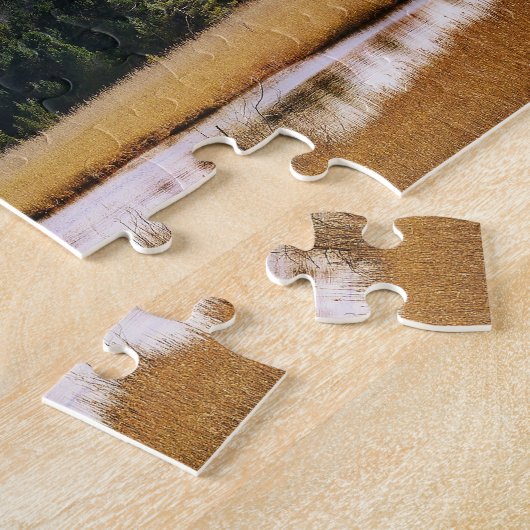 Landschaftliche Gebirgsalpine Landschaft Puzzle (Seite)