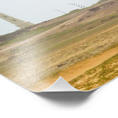 Landschaftliche Gestaltung des Leuchtturms, Leucht Fotodruck (Ecke)