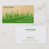 Landschaftliche Grasholz saubere Natur Visitenkarte (Vorne/Hinten)