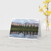 Landschaftliche Grußkarte - Leere Innenseite Karte (Gelbe Blume)