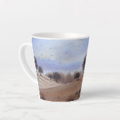 landschaftliche Herbstlandschaft Original Milchtasse (Linke Ecke)