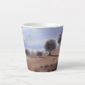 landschaftliche Herbstlandschaft Original Milchtasse (Vorderseite)
