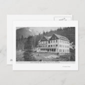 Landschaftliche Hot Sprint Bldg Postkarte (Vorne/Hinten)