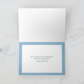 Landschaftliche Hügel Landschaft Karte (Innenseite)