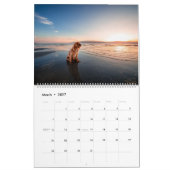 Landschaftliche Hundenatur Kalender (Mär 2027)