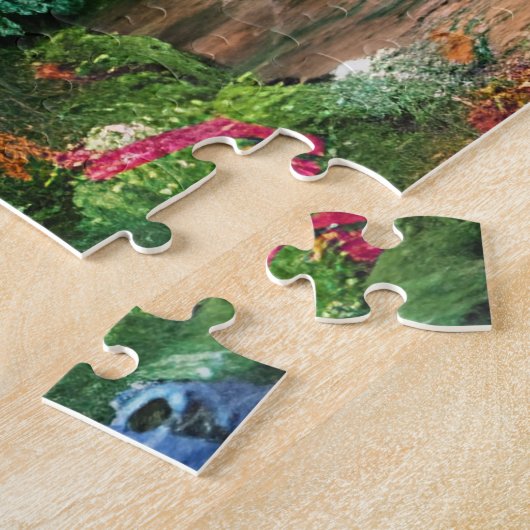 Landschaftliche Hütte im Wald-Jigsaw-Puzzle Puzzle (Seite)