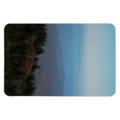 Landschaftliche Inspirationsberge Fotografie Magnet (Horizontal)