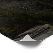 Landschaftliche Inspirationsberge Fotografie Poster (Ecke)