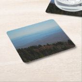 Landschaftliche Inspirationsberge Fotografie Rechteckiger Pappuntersetzer (angewinkelt)