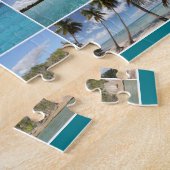 Landschaftliche Karibik Isla Saona Foto Collage Puzzle (Seite)