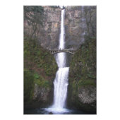 Landschaftliche Kaskade Multnomah Falls Fotodruck (Vorne)
