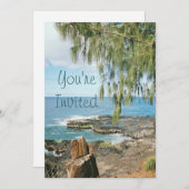 Landschaftliche Kauai-Einladung Einladung (Vorne/Hinten)