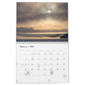 Landschaftliche Kenai Halbinsel, Alaska-Kalender Kalender (Feb 2027)