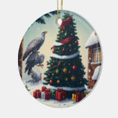 Landschaftliche Keramik Keramik Ornament (Links)