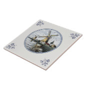 Landschaftliche Keramik-Tile des Polychrome-Wasser Fliese (Seite)