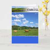 Landschaftliche Kindergrußkarte Karte (Gelbe Blume)