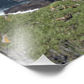 Landschaftliche Klippen von Moher und O'Brien Towe Fotodruck (Ecke)