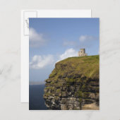 Landschaftliche Klippen von Moher und O'Briens Tur Postkarte (Vorne/Hinten)