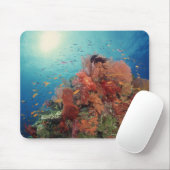 Landschaftliche Korallenriff, Weichkorallen 2 Mousepad (Mit Mouse)