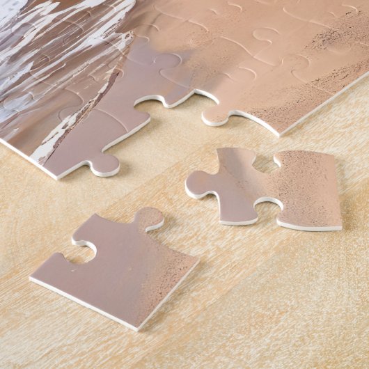 Landschaftliche Küstenlandschaft. Puzzle (Seite)