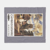 Landschaftliche Land-Ansicht-britisches Fleecedecke (Vorderseite (Horizontal))